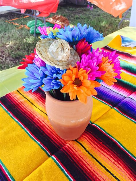 mexican fiesta party centerpieces